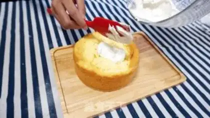 Make ♪ Net, black, black mashed cake ♪ step 9