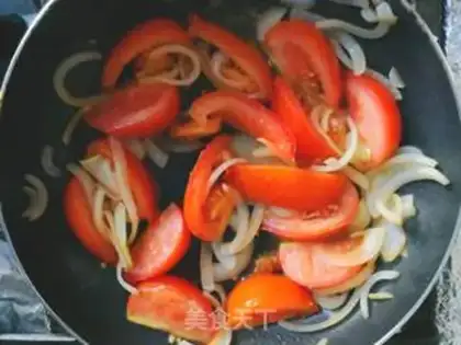 Make Tomato chicken and rice step 5