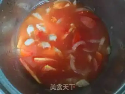 Make Tomato chicken and rice step 6