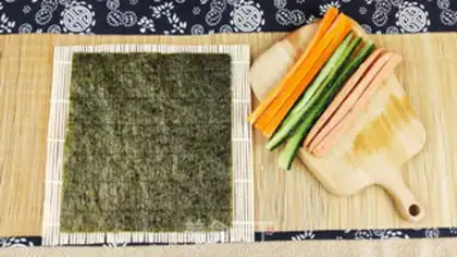 Make Sushi step 2