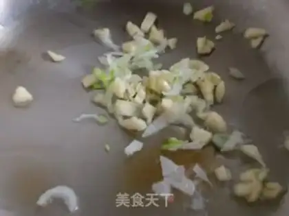 Make Salted egg apricot mushrooms step 5