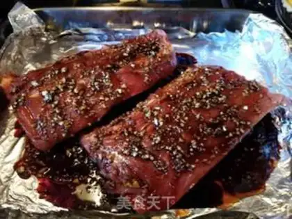 Make Creased ribs step 1