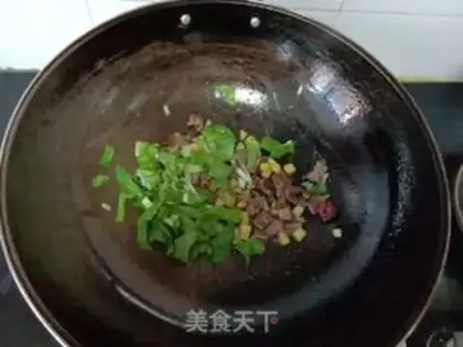 Make Pumpkin rice step 5