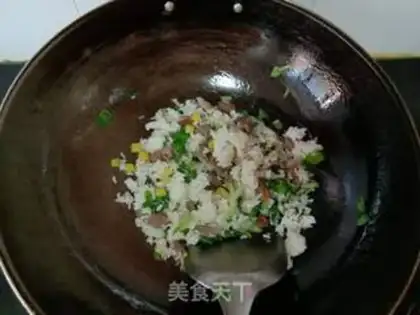Make Pumpkin rice step 6