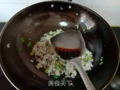 Make Pumpkin rice step 7