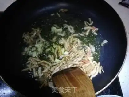 Make Scrambled pork step 4