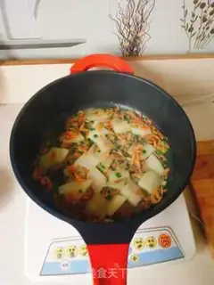 Make Shrimp drys the melon step 7