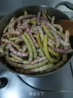 Make Gold hooks, beans step 5