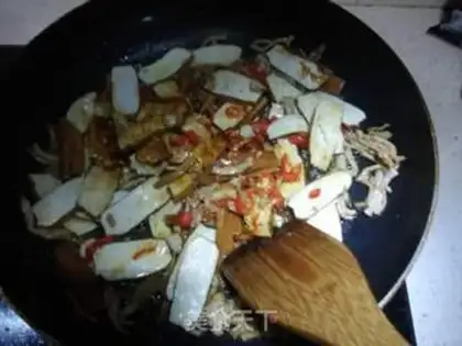 Make Scrambled pork step 7
