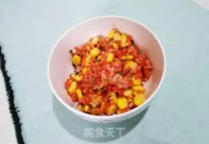 Make Corn carrot porridge step 1
