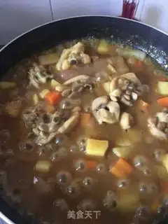 Make Chicken curry step 6