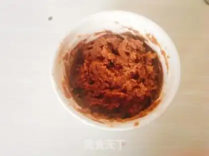 Make Microwave baked cupcakes step 4