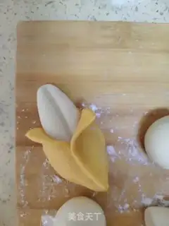 Make Banana buns step 17