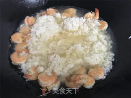 Make Ming shrimp congee step 3