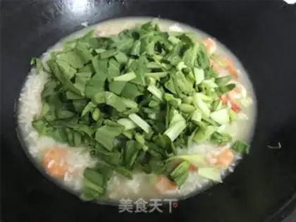 Make Ming shrimp congee step 5