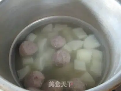 Make Pit-ball radish soup step 7