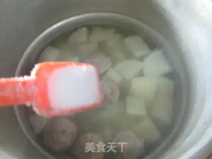 Make Pit-ball radish soup step 8