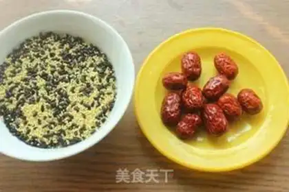 Make Red-tree porridge step 1