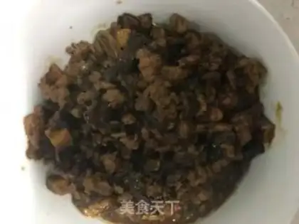 Make A loaf with meat sauce step 1
