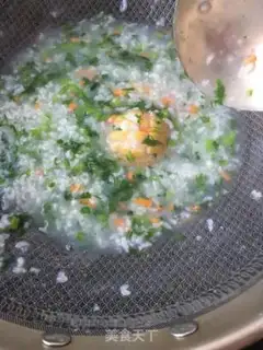 Make Abalone congee step 16