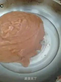 Make A mountain cake step 2