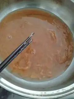 Make A mountain cake step 3