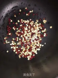 Make Red bean rice porridge step 1