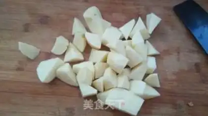 Make Potato-burning cow step 3