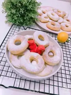 Make Bread doughnuts step 8