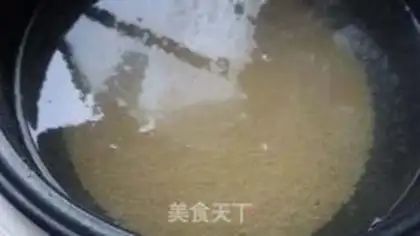 Make Red-tree rice porridge step 1