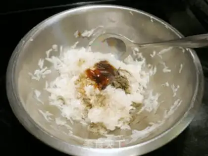 Make Fried radish step 3