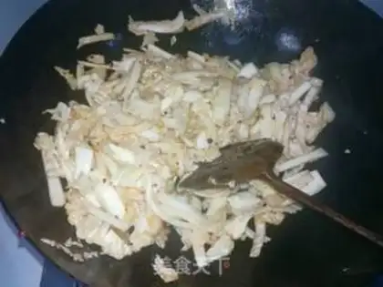 Make Spicy cabbage, frozen tofu step 6