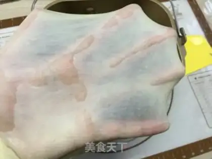 Make Red bean twists step 2