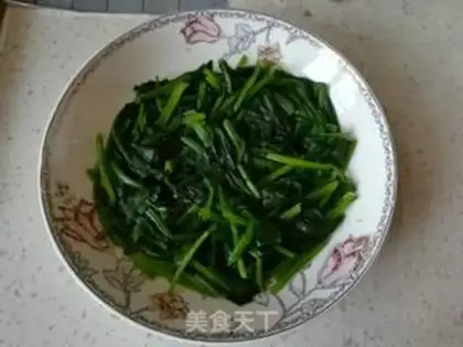 Make Eggsa spinach step 2