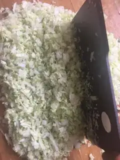 Make Pork cabbage step 2