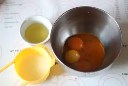 Make Salt cherry rolls step 1