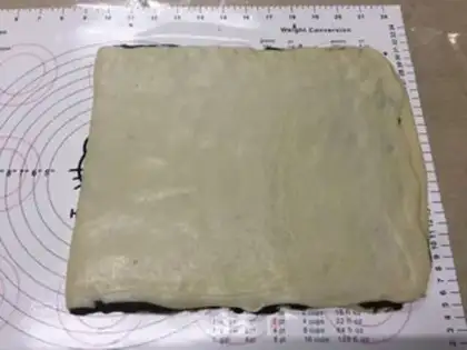 Make Red bean twists step 13