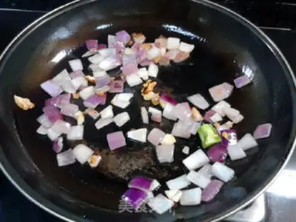 Make Curry dry noodles step 9
