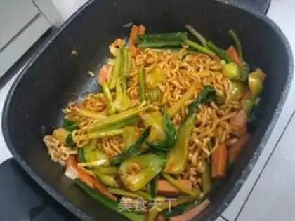 Make Turkey noodles step 3