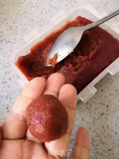 Make Coconut Mountain ball step 9