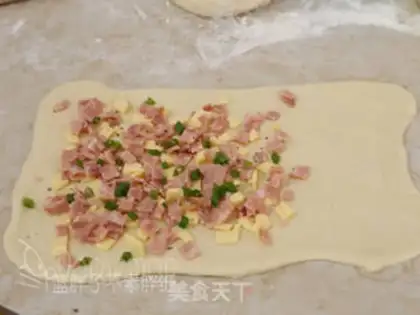 Make Cheese bacon bread step 9