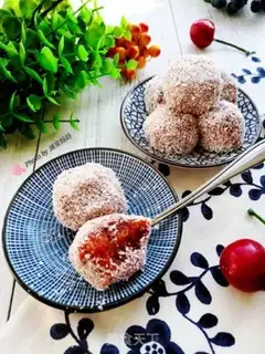 Make Coconut Mountain ball step 11