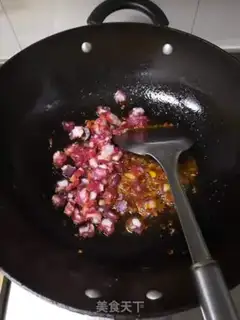 Make Weenie taro rice step 2