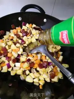 Make Weenie taro rice step 5