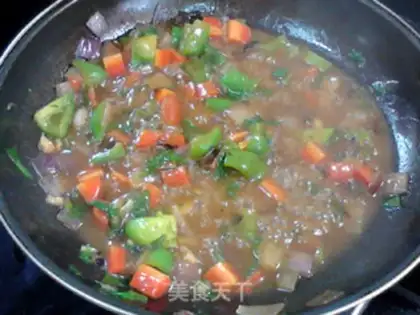 Make Curry dry noodles step 15