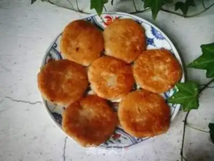 Make Potato rice cake step 8