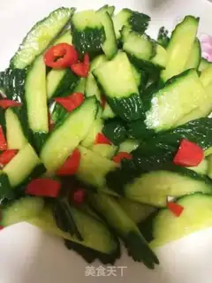 Make Chili scrawny cucumber step 2