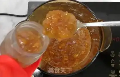 Make Peach sauce step 6