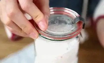 Make Homemade vanilla sugar step 5