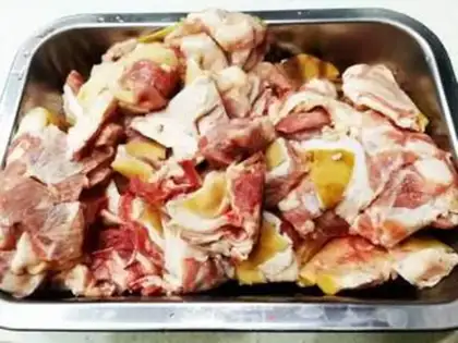 Make Red-skinned lamb step 0